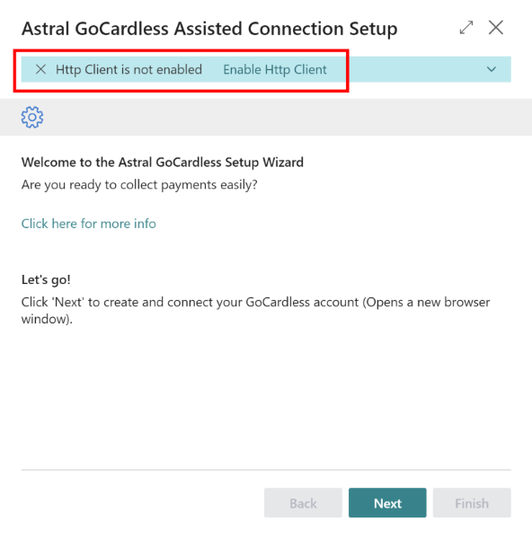 Assisted Connection Setup Window.img