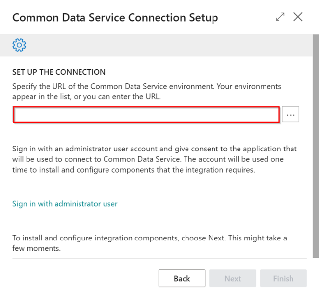 Common Data Service Connection Setup Wizard .img