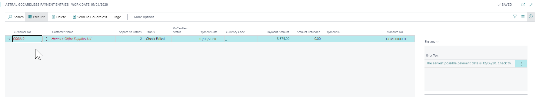 Payment Entries Errors.img