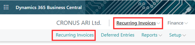 ARI Create Recurring Invoice Templates.img
